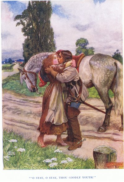 O bleib, o bleib, du schöner Jüngling, 1928 von John Byam Liston Shaw